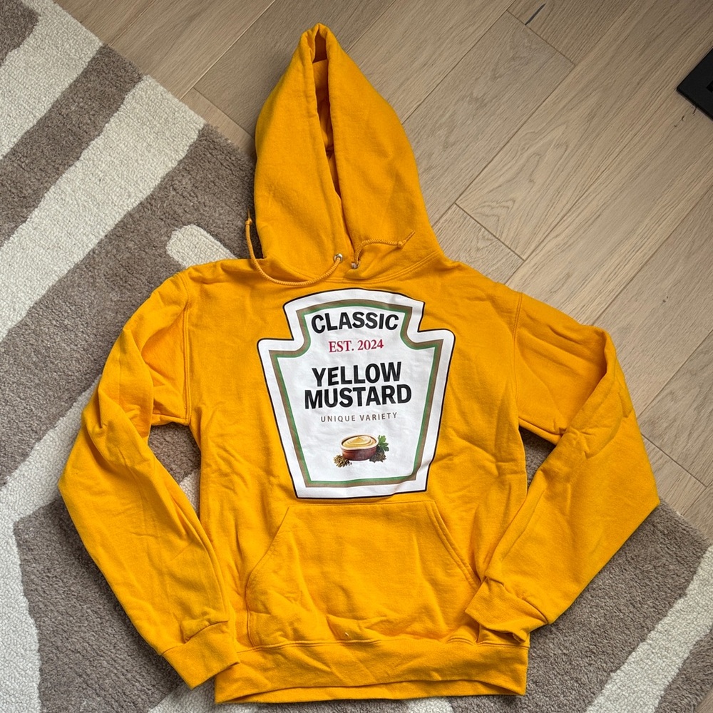 Classic Mustard Yellow Hoodie